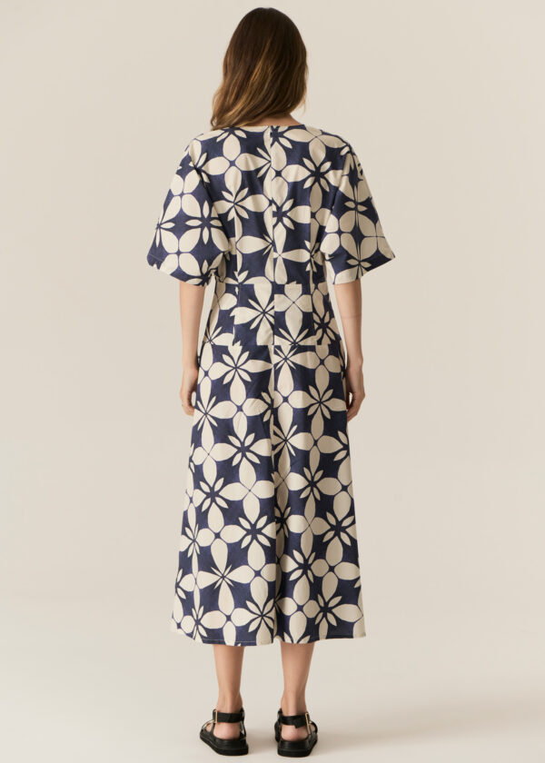POL - Turin Dress PP5609 - Blue Print - Image 3