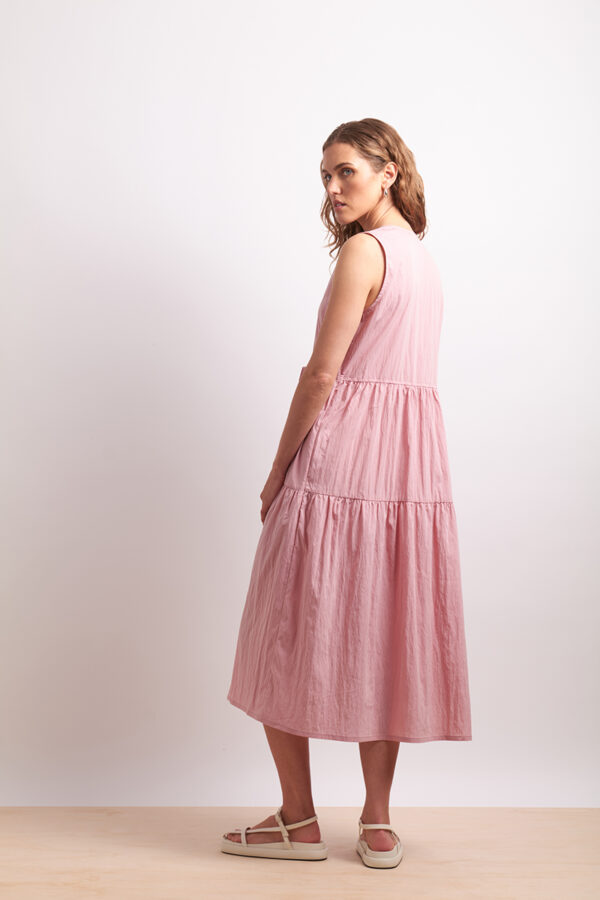 Neris - Tie The Knot Dress SN2781 - Quartz - Image 5