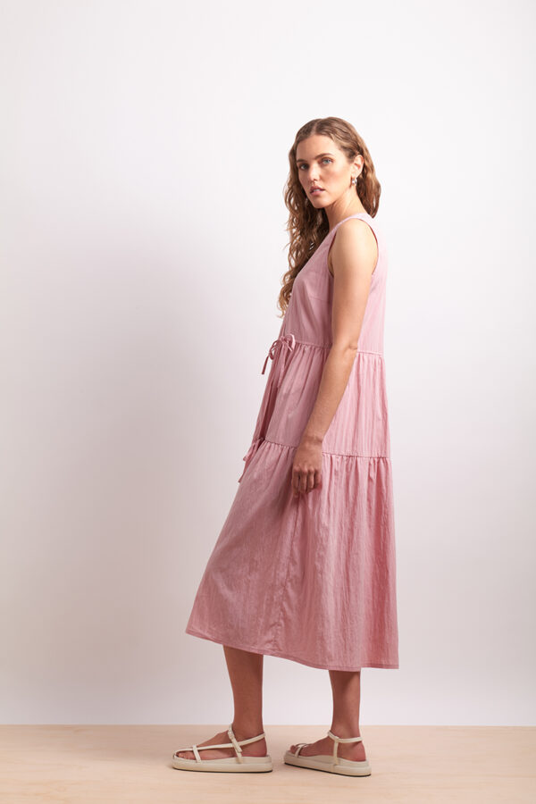 Neris - Tie The Knot Dress SN2781 - Quartz - Image 6