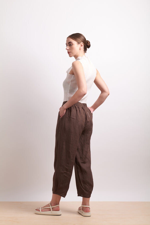 Neris - In Contrast Pant SN2785 - Indigo - Image 5