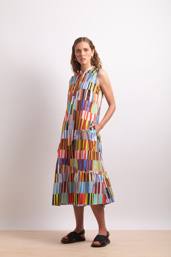 Neris - Paper Trail Dress SN2807 - Carnival - Image 5
