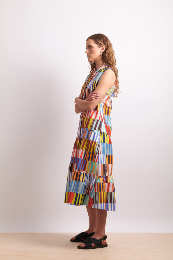 Neris - Paper Trail Dress SN2807 - Carnival - Image 4