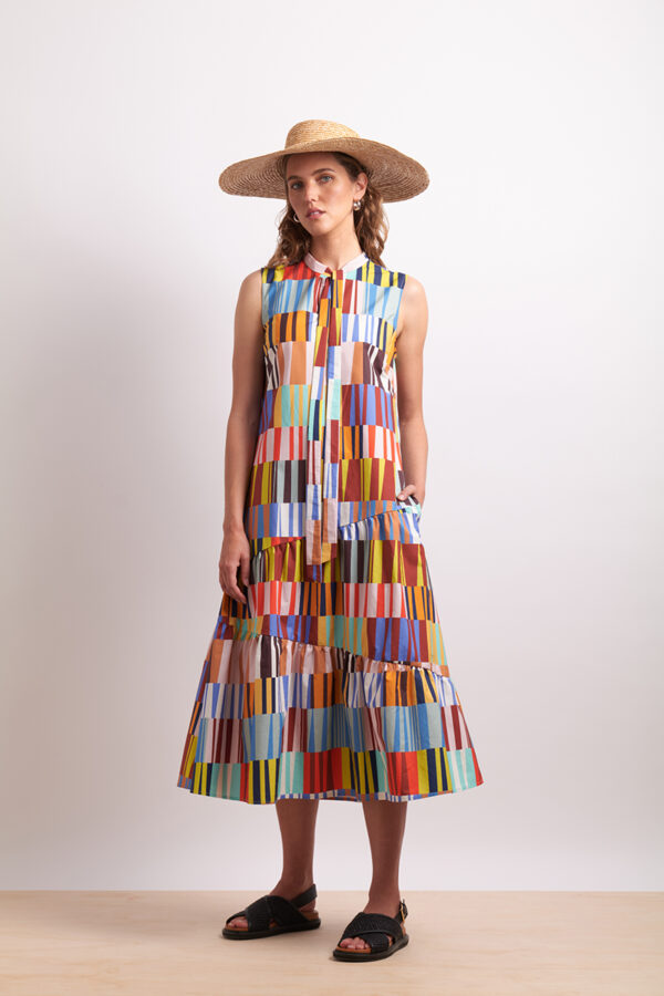 Neris - Paper Trail Dress SN2807 - Carnival - Image 7