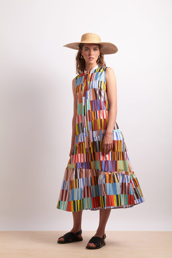 Neris - Paper Trail Dress SN2807 - Carnival - Image 6