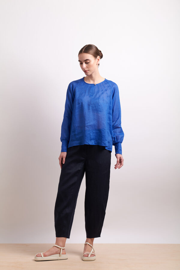Neris - Seamed Pant SN2811 - Indigo - Image 3