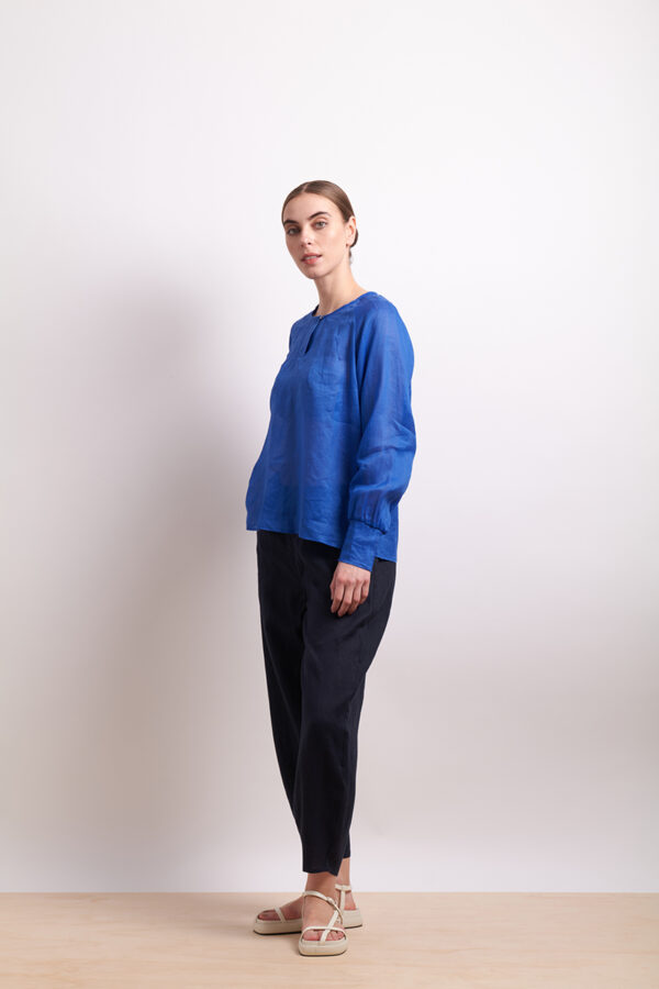 Neris - Seamed Pant SN2811 - Indigo - Image 4