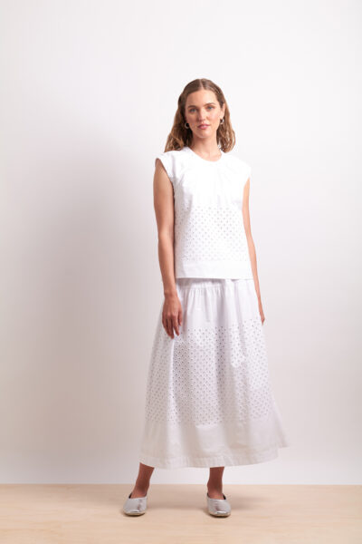 Neris - Spot On Skirt SN2841 - White