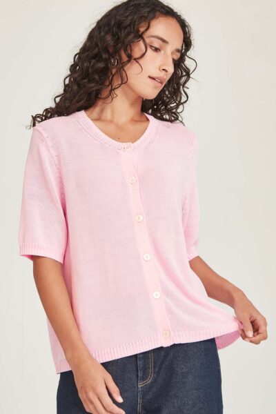 SILLS- Otto Cardigan 12702 Pink Sorbet