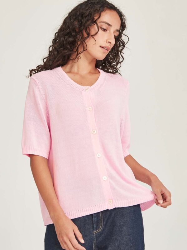 SILLS- Otto Cardigan 12702 Pink Sorbet