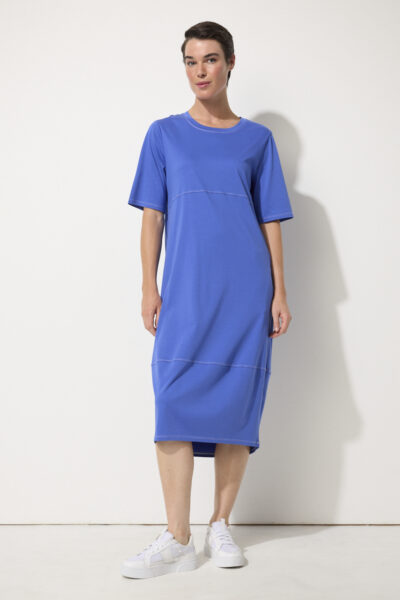 MARCO POLO -Lantern Dress -Blue Mist