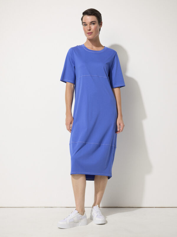 MARCO POLO -Lantern Dress -Blue Mist