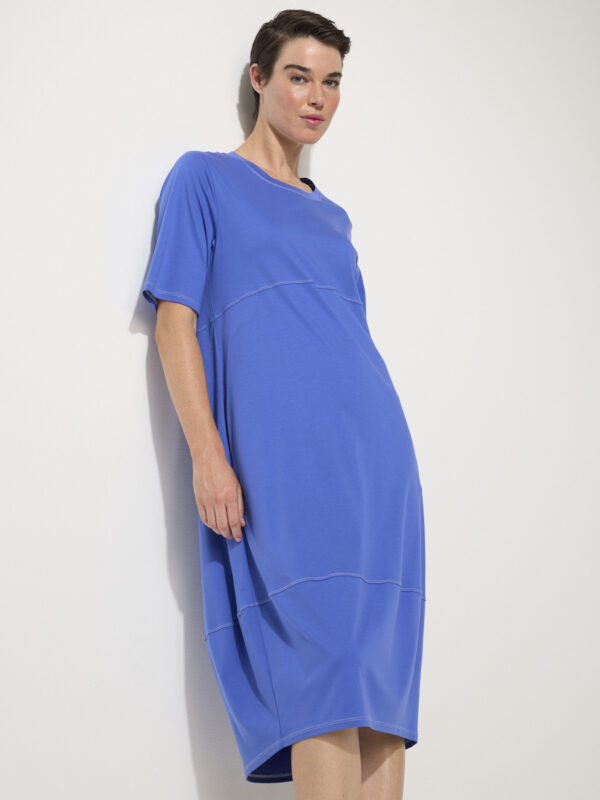 MARCO POLO -Lantern Dress -Blue Mist - Image 2