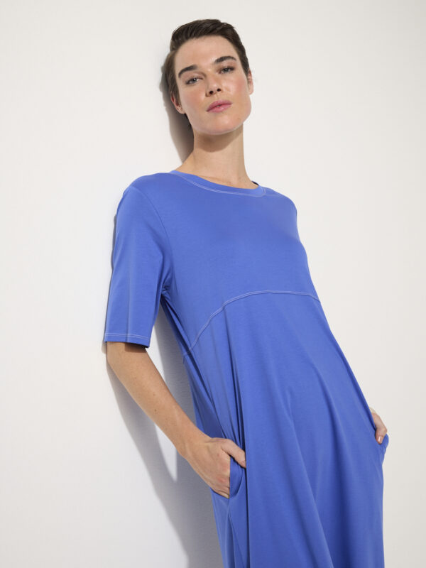MARCO POLO -Lantern Dress -Blue Mist - Image 4