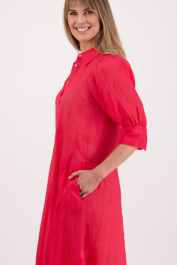 BRIARWOOD- Christine Dress -Red - Image 3
