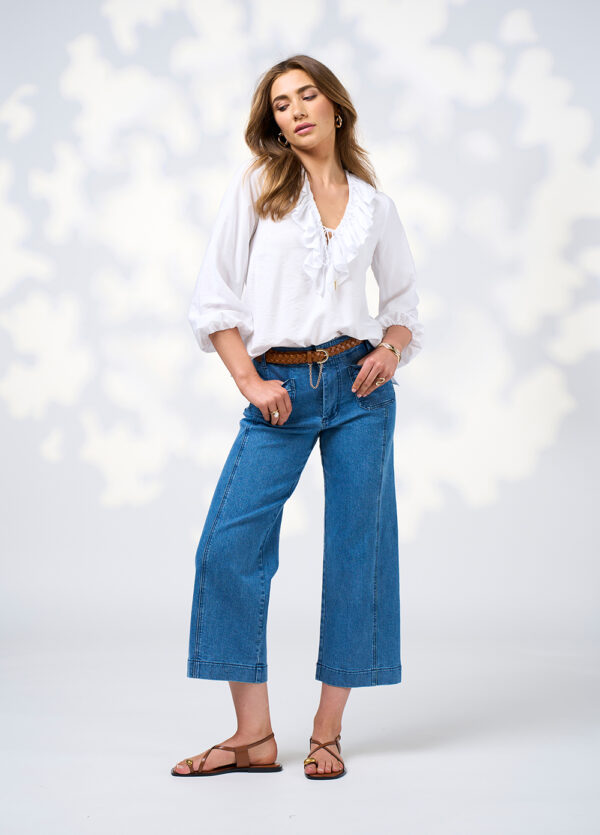 Loobie’s Story - Evie Blouse LS3021 - White