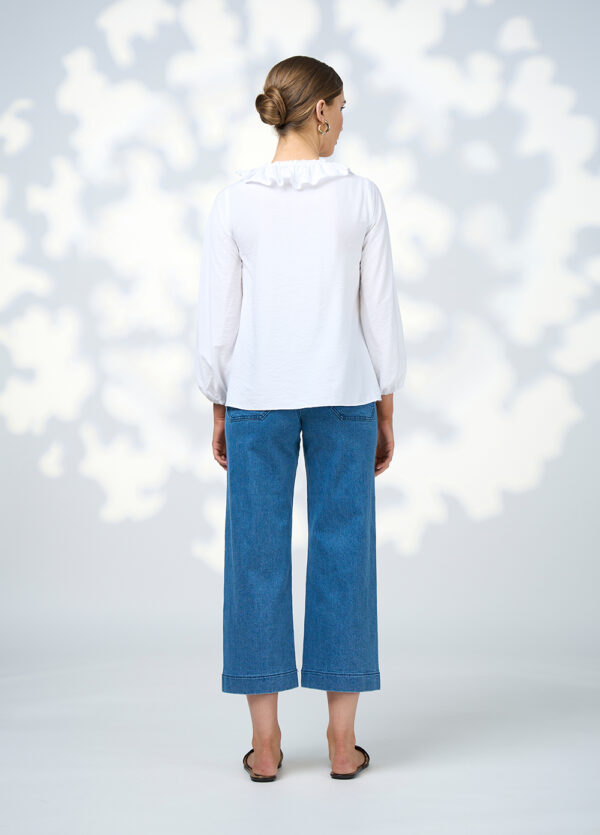 Loobie’s Story - Evie Blouse LS3021 - White - Image 4
