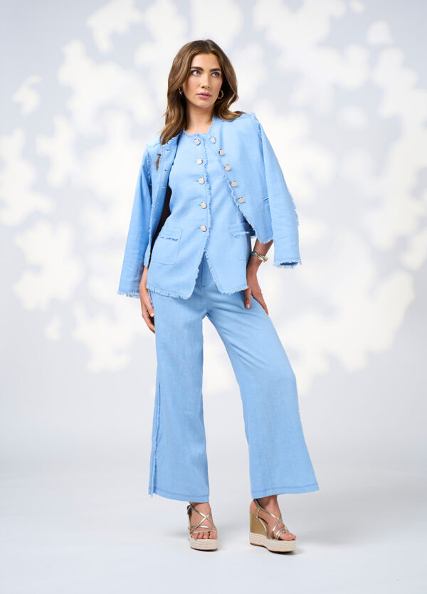 Loobie’s Story - Romee Jacket LS3056 - Sky - Image 3