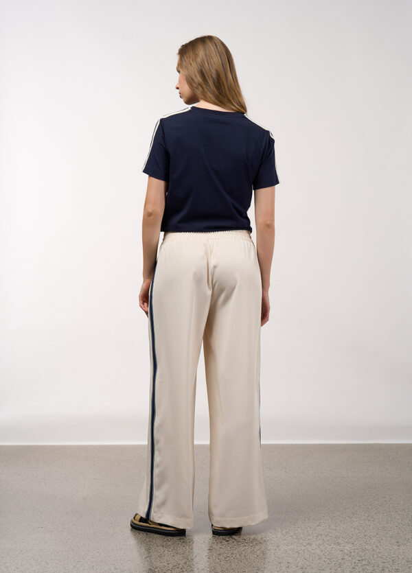 Madly Sweetly - Linear Tee MS1617 - Navy - Image 3