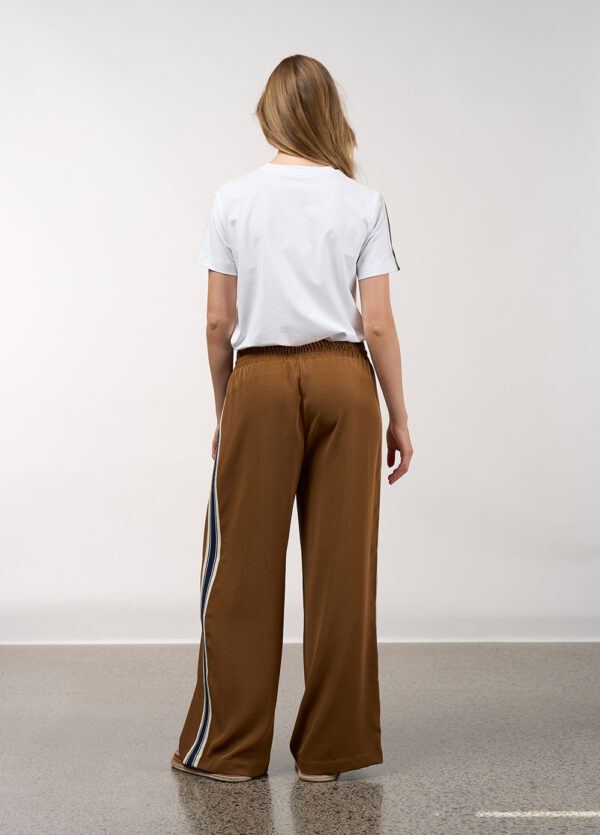 Madly Sweetly - Linear Tee MS1617 - White - Image 3