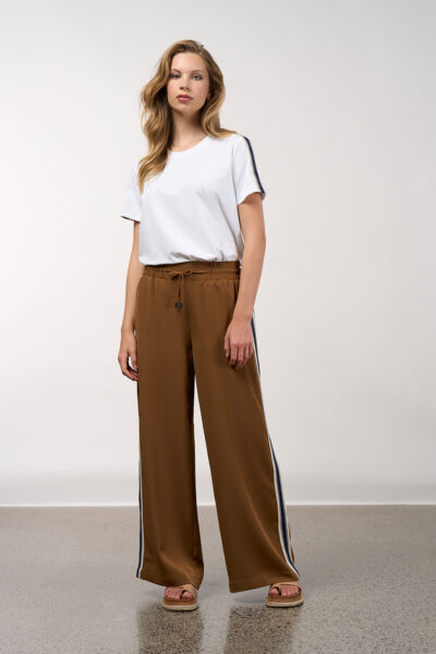 Madly Sweetly - Linear Tee MS1617 - White