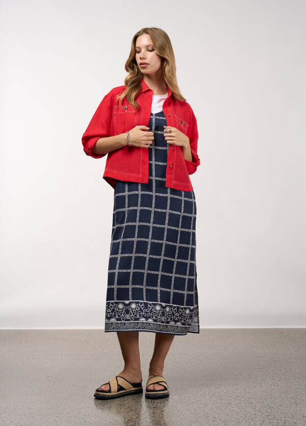 Madly Sweetly - Aspect Jacket MS1658 - Poppy - Image 2