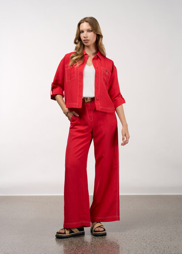 Madly Sweetly - Aspect Jacket MS1658 - Poppy - Image 3