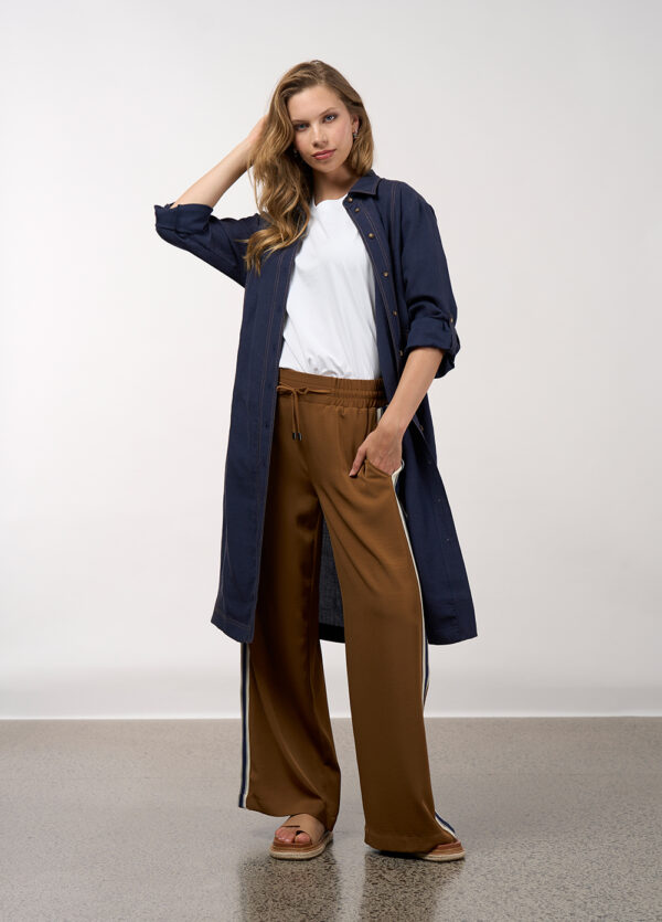 Madly Sweetly - Aspect Trench Dress MS1661 - Navy - Image 7