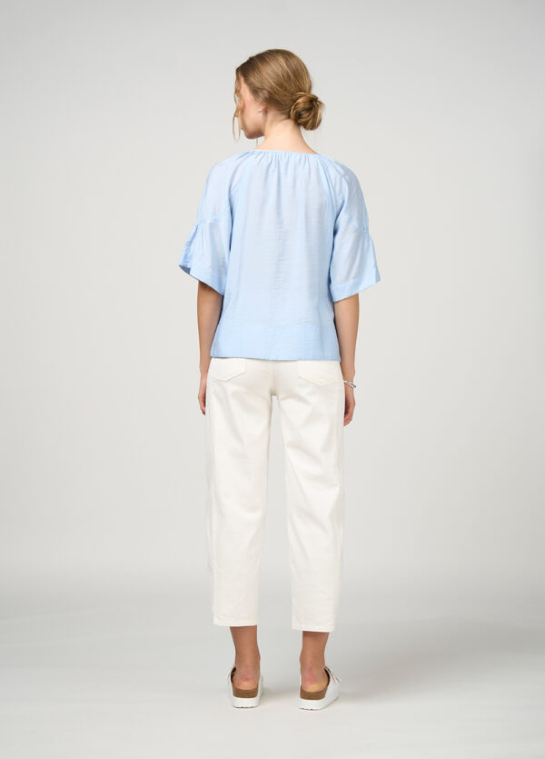 Madly Sweetly - Sonnet Top MS1664 - Ice Blue - Image 3