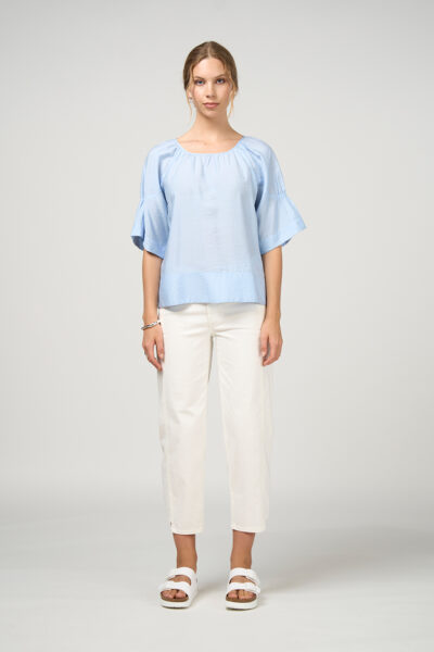 Madly Sweetly - Sonnet Top MS1664 - Ice Blue