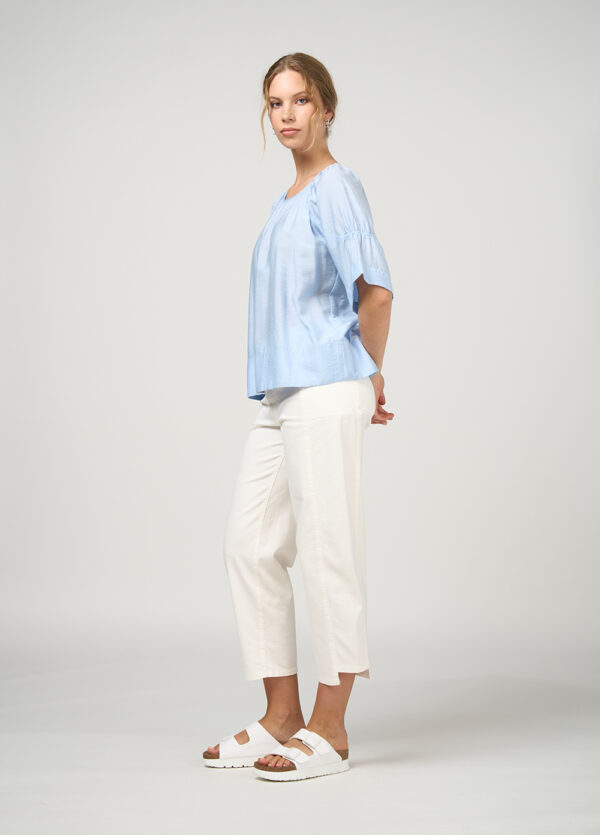 Madly Sweetly - Sonnet Top MS1664 - Ice Blue - Image 2