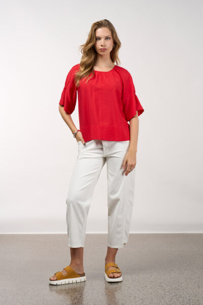 Madly Sweetly - Sonnet Top MS1664 - Poppy