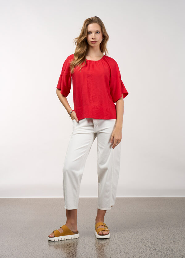Madly Sweetly - Sonnet Top MS1664 - Poppy