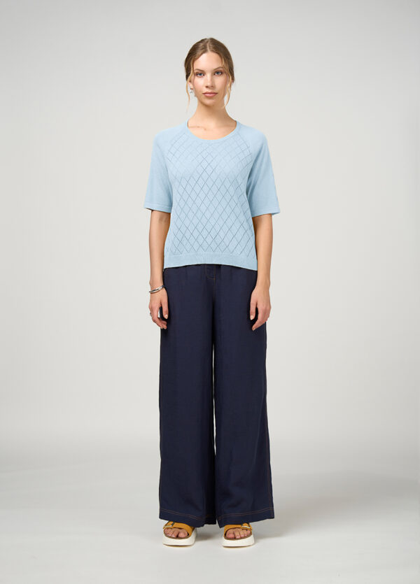 Madly Sweetly - Aero Tee MSk2551 - Ice Blue