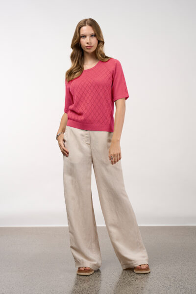 Madly Sweetly - Aero Tee MSk2551 - Lipstick Pink