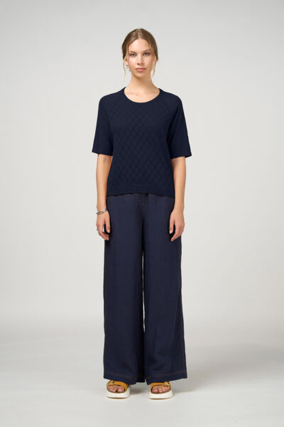 Madly Sweetly - Aero Tee MSk2551 - Navy