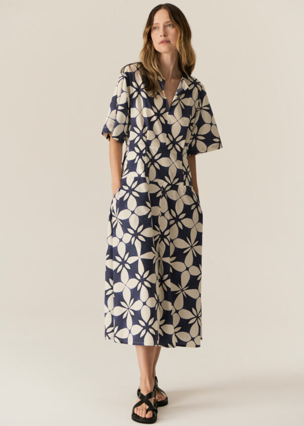 POL - Turin Dress PP5609 - Blue Print