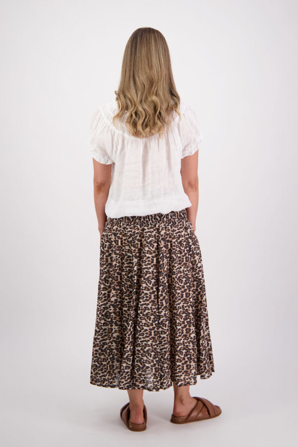 BRIARWOOD-Pandora Skirt -Leopard - Image 4