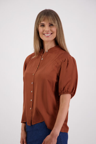 BRIARWOOD- Saffron Top - Tan