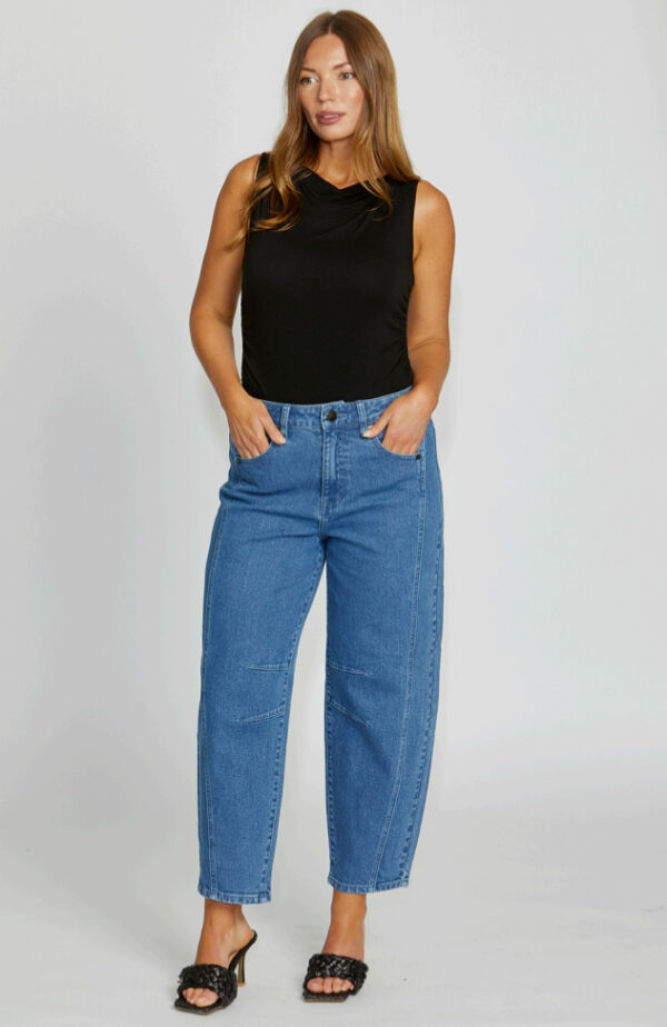 NEW LONDON JEANS- Truro barrel leg Jean - Image 2