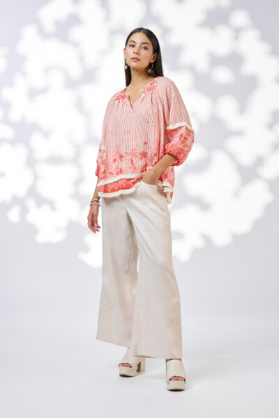 Loobie’s Story - Xanthe Top LS3107X - Burnt Orange