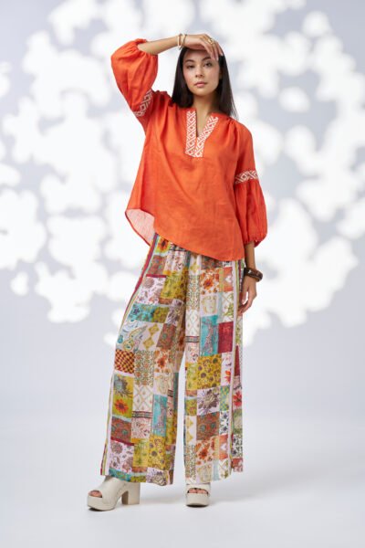 Loobie’s Story - Maya Top LS3176 - Burnt Orange