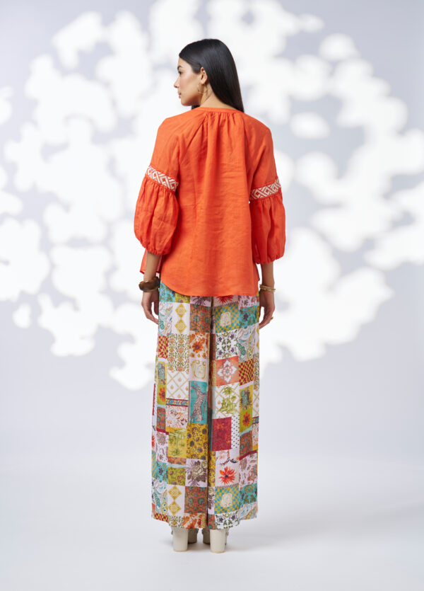 Loobie’s Story - Maya Top LS3176 - Burnt Orange - Image 2