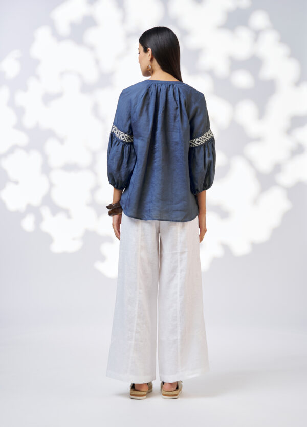 Loobie’s Story - Maya Top LS3176 - Denim - Image 4