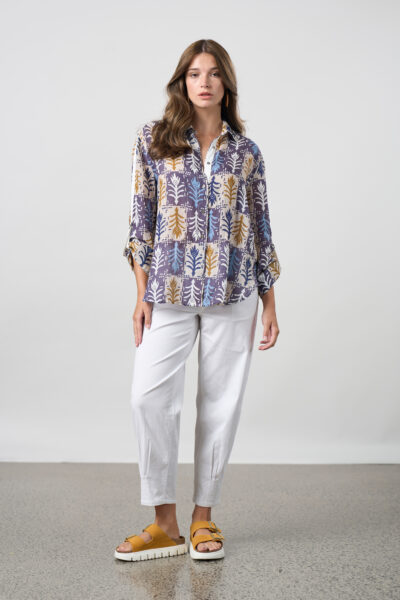 Madly Sweetly - Ratio Pant MS1737 - White