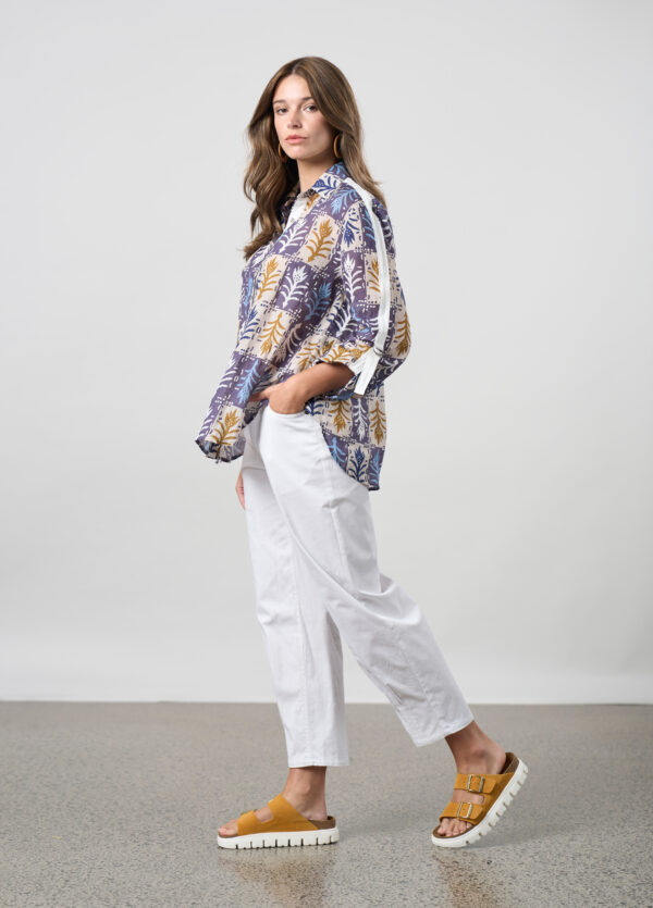 Madly Sweetly - Ratio Pant MS1737 - White - Image 2