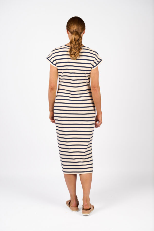 Knewe - Parker Dress K1047 - Cream/ Ink - Image 3