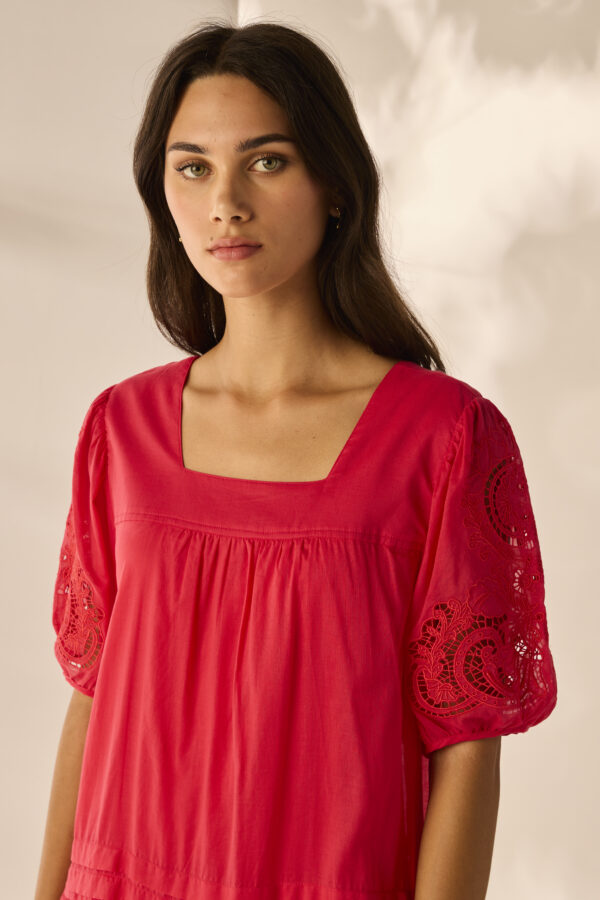 Lania - Thorn Dress LA3857 - Cherry - Image 3