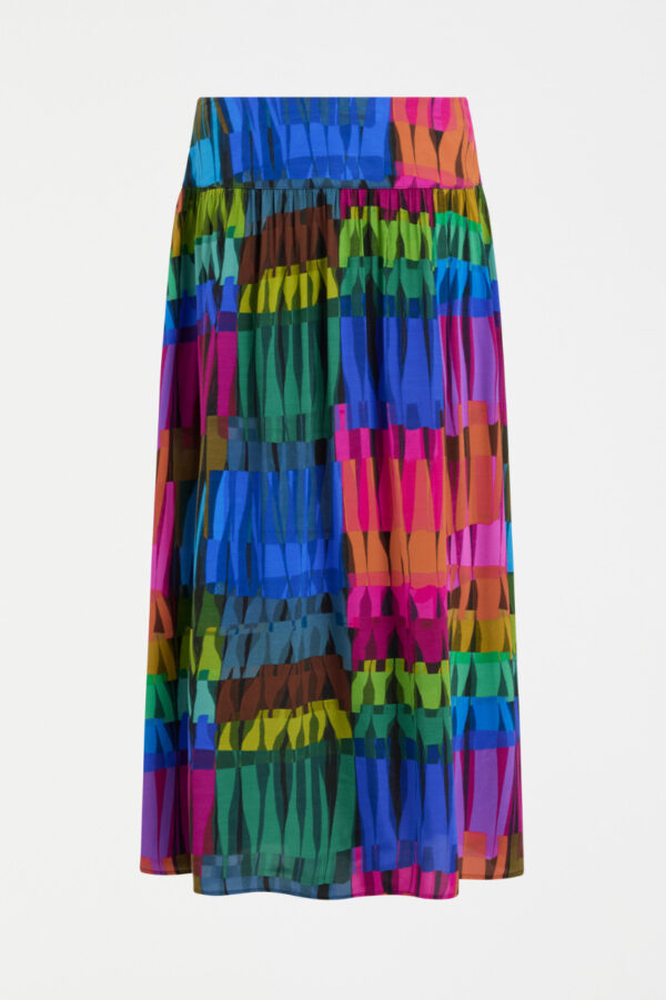 ELK- Reva Skirt - Lind Dark Print A1348W - Image 5