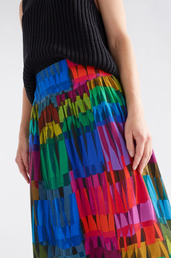 ELK- Reva Skirt - Lind Dark Print A1348W - Image 3