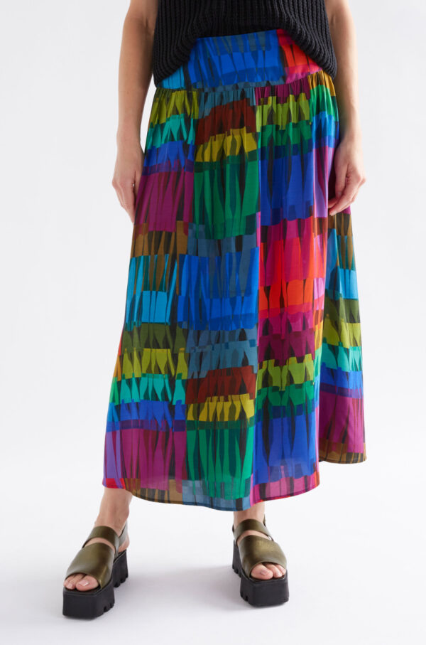 ELK- Reva Skirt - Lind Dark Print A1348W - Image 2